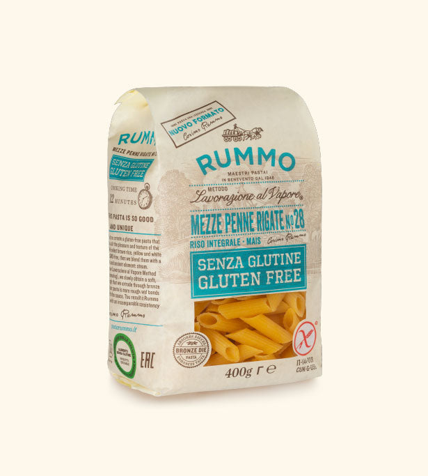 MEZZE PENNE RIGATE SENZA GLUTINE - RUMMO