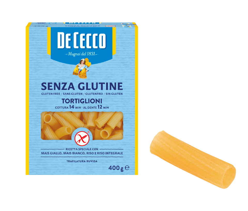 TORTIGLIONI SENZA GLUTINE - DE CECCO