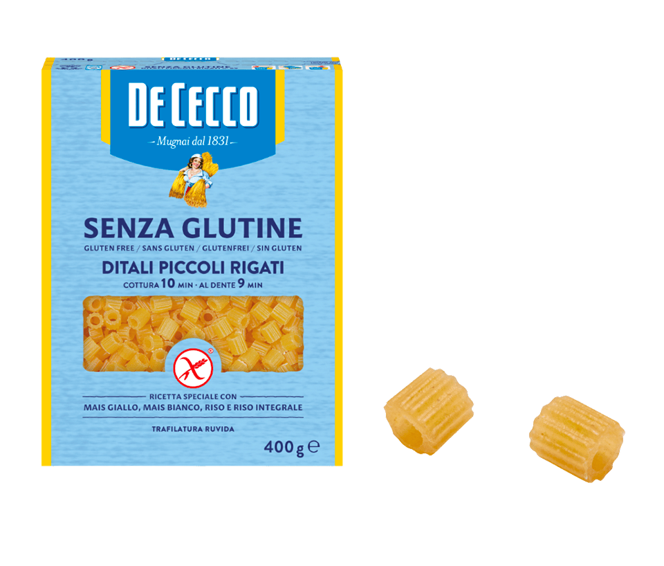 DITALI PICCOLI SENZA GLUTINE - DE CECCO