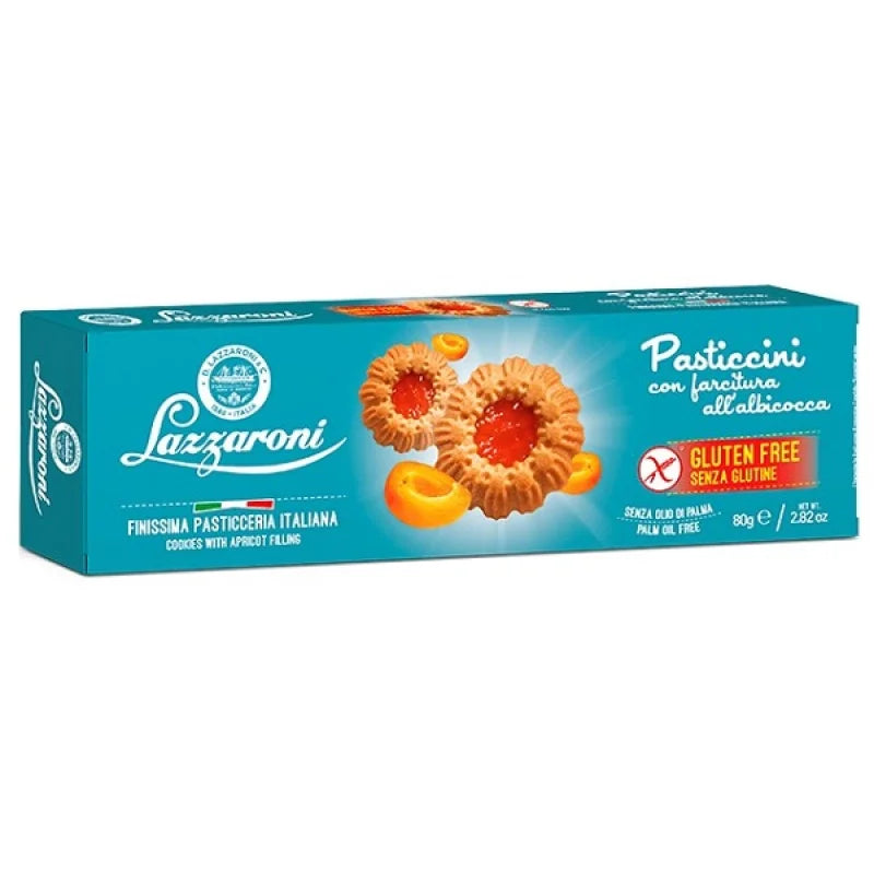 PASTICCINI ALL'ALBICOCCA - LAZZARONI