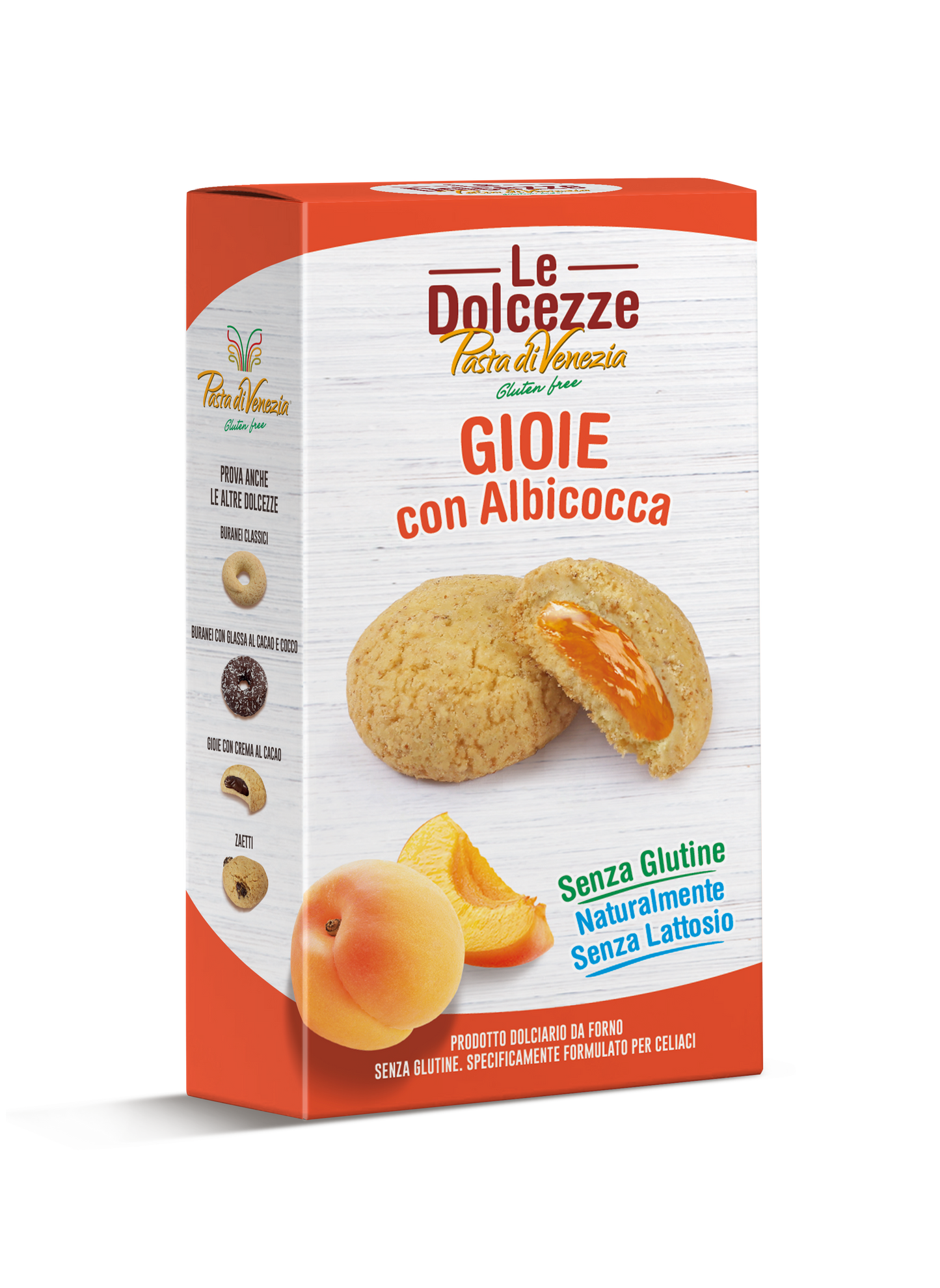 GIOIE ALL'ALBICOCCA SENZA GLUTINE - PASTA DI VENEZIA