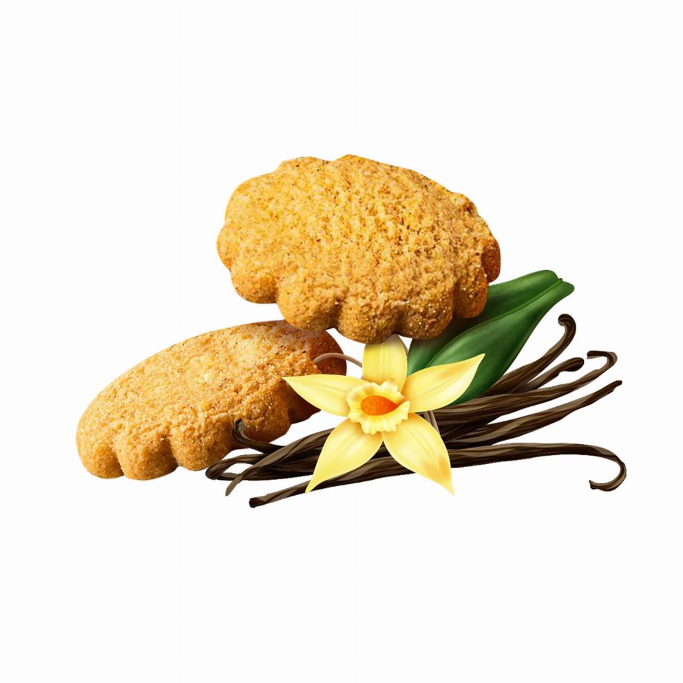 BISCOTTI FROLLA ALLA VANIGLIA SENZA GLUTINE - PIù GUSTO