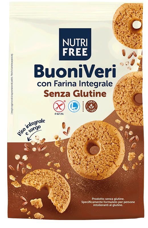 BUONI VERI INTEGRALI SENZA GLUTINE - NUTRIFREE