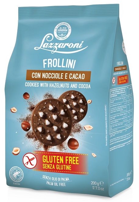 LAZZARONI FROLLINI NOCCIOLE E CACAO - SENZA GLUTINE