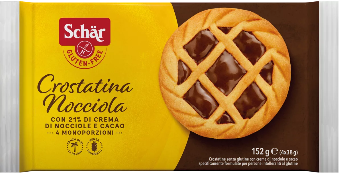 CROSTATINA ALLA NOCCIOLA SENZA GLUTINE - SCHAR