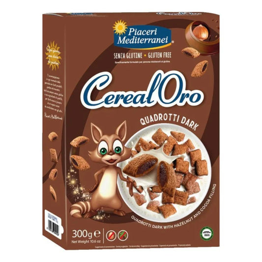 CEREAL ORO QUADROTTI DARK - PIACERI MEDITERRANEI