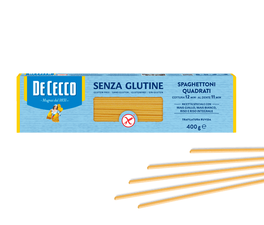 SPAGHETTI QUADRATI SENZA GLUTINE - DE CECCO