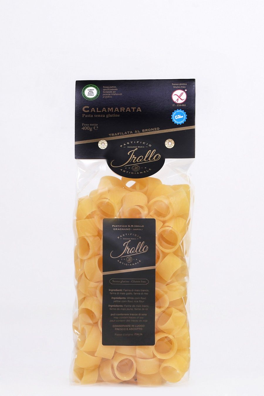 CALAMARATA SENZA GLUTINE - PASTA IROLLO