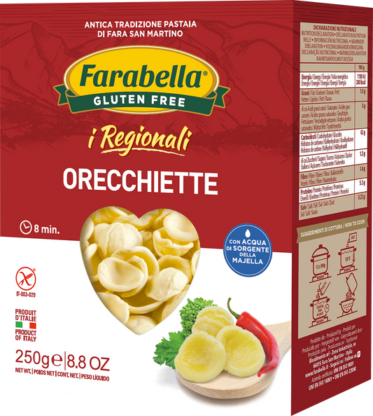 ORECCHIETTE SENZA GLUTINE - PASTA FARABELLA
