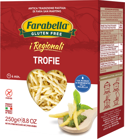 TROFIE SENZA GLUTINE - PASTA FARABELLA