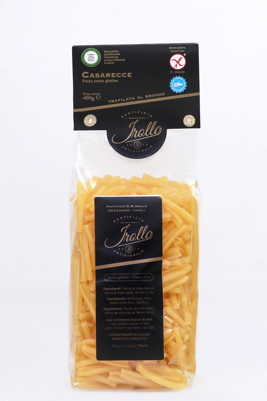 CASARECCE SENZA GLUTINE - PASTA IROLLO