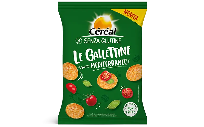 GALLETTINE GUSTO MEDITERRANEO SENZA GLUTINE - CèRèAL