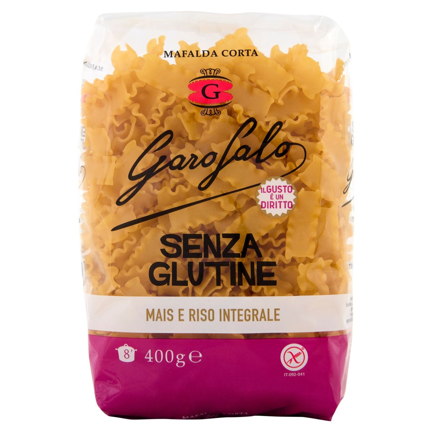 MAFALDA CORTA SENZA GLUTINE - GAROFALO