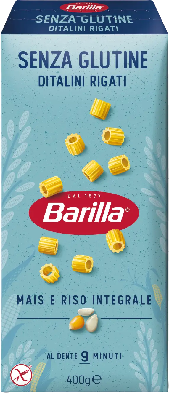 DITALINI RIGATI SENZA GLUTINE - PASTA BARILLA