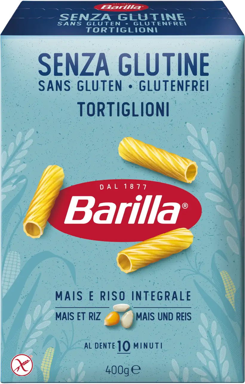 TORTIGLIONI SENZA GLUTINE - PASTA BARILLA