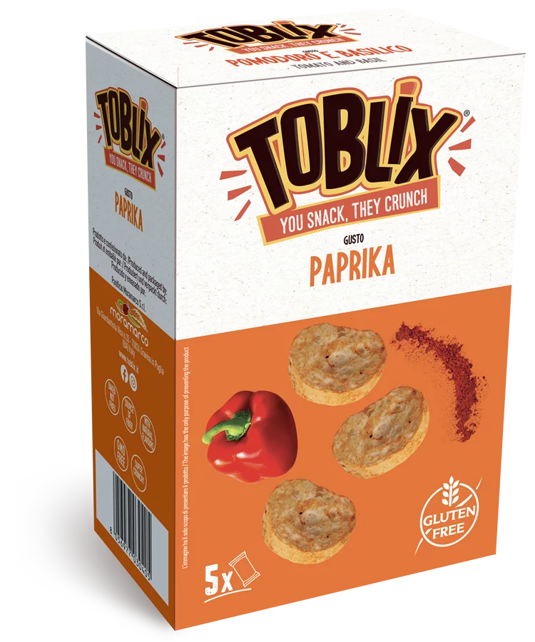TOBLIX ALLA PAPRIKA SENZA GLUTINE