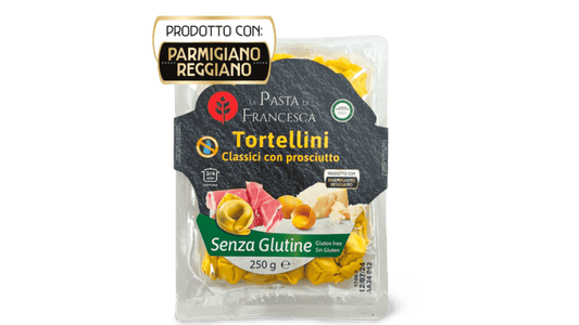 TORTELLINI PROSCIUTTO E PARMIGIANO SENZA GLUTINE - LA PASTA DI FRANCESCA