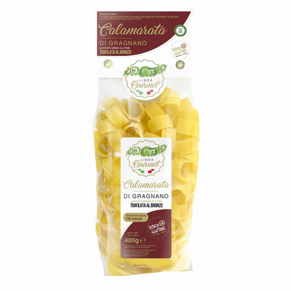 PASTA CALAMARATA SENZA GLUTINE - PIù GUSTO