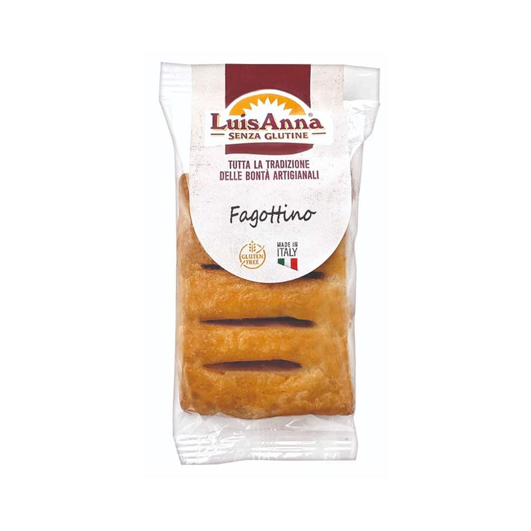 FAGOTTINO AL CACAO E CIOCCOLATO SENZA GLUTINE - LUISANNA