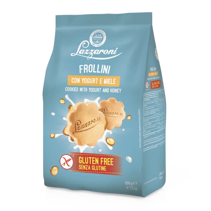 LAZZARONI FROLLINI YOGURT E MIELE - SENZA GLUTINE