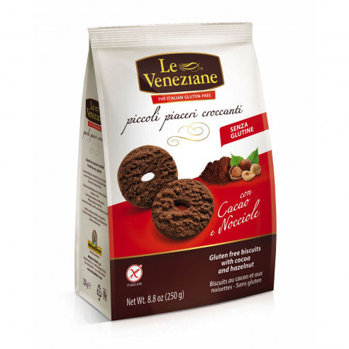 BISCOTTI AL CACAO SENZA GLUTINE - LE VENEZIANE
