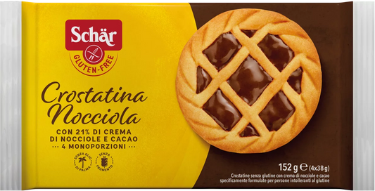 CROSTATINA ALLA NOCCIOLA SENZA GLUTINE - SCHAR