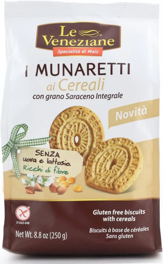 MUNARETTI AI CEREALI SENZA GLUTINE - LE VENEZIANE