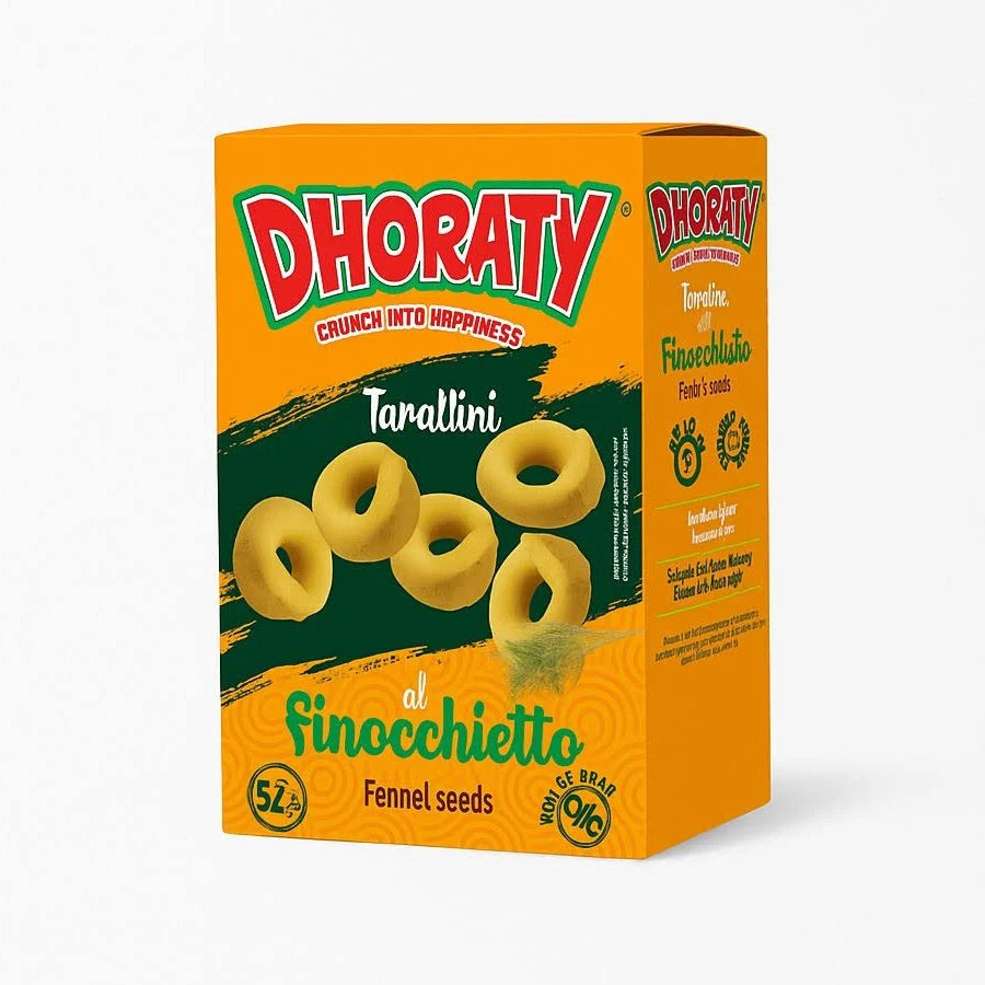 TARALLINI AL FINOCCHIETTO SENZA GLUTINE - DHORATY